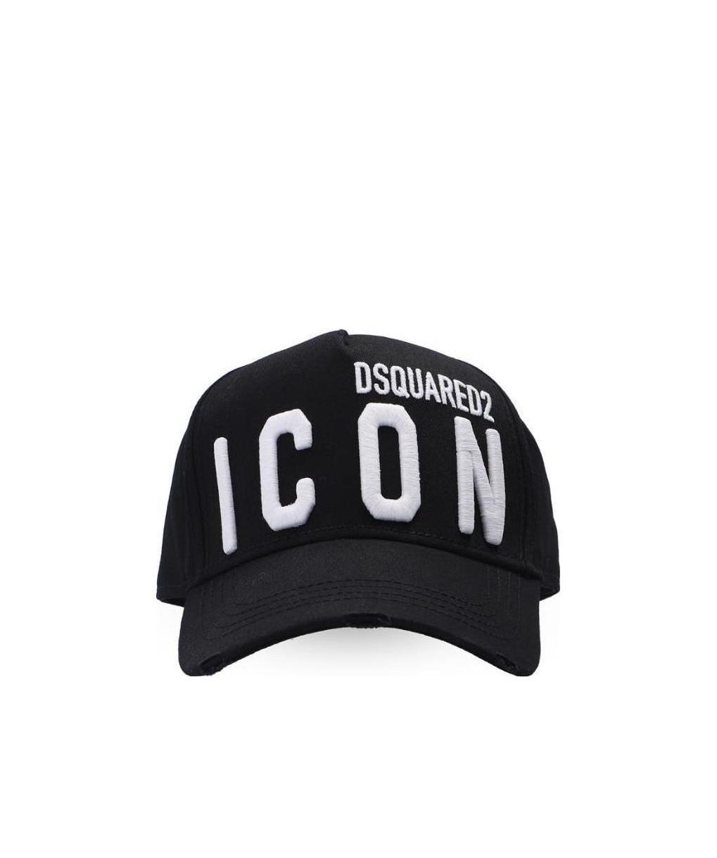 Dsquared2 Bcm041205c00001 D2 Icon Cap In Black