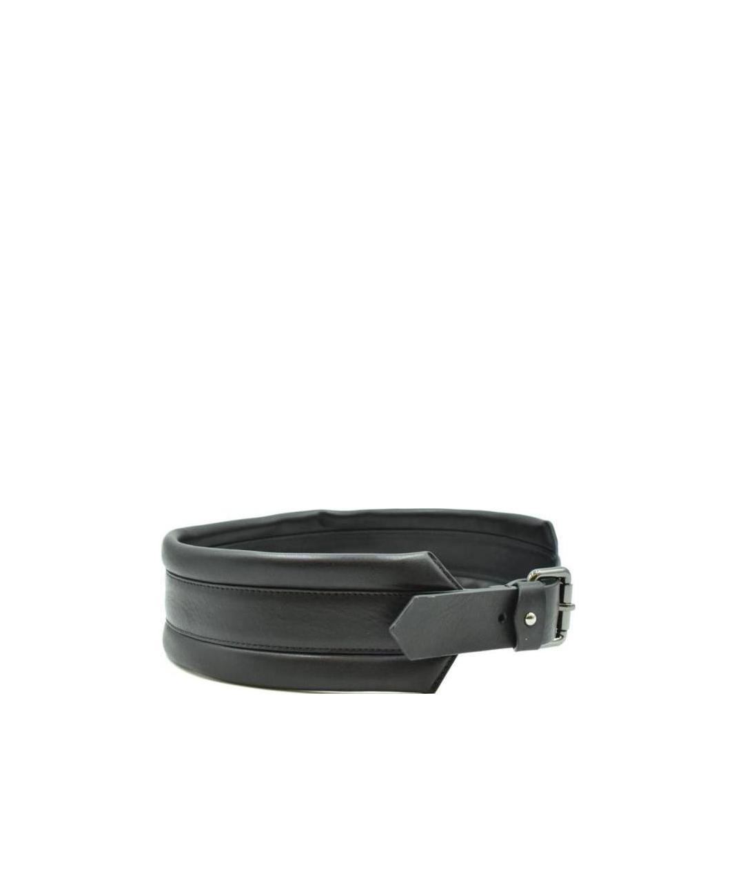 Isabel Benenato Buckle Belt In Black