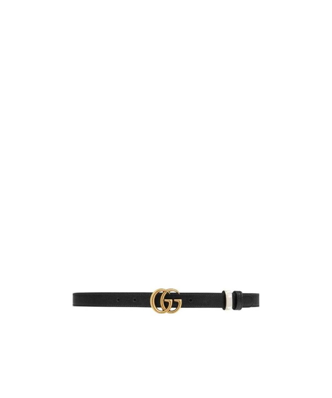 Gucci Gg W 20 Marmont Rev Blt In Black