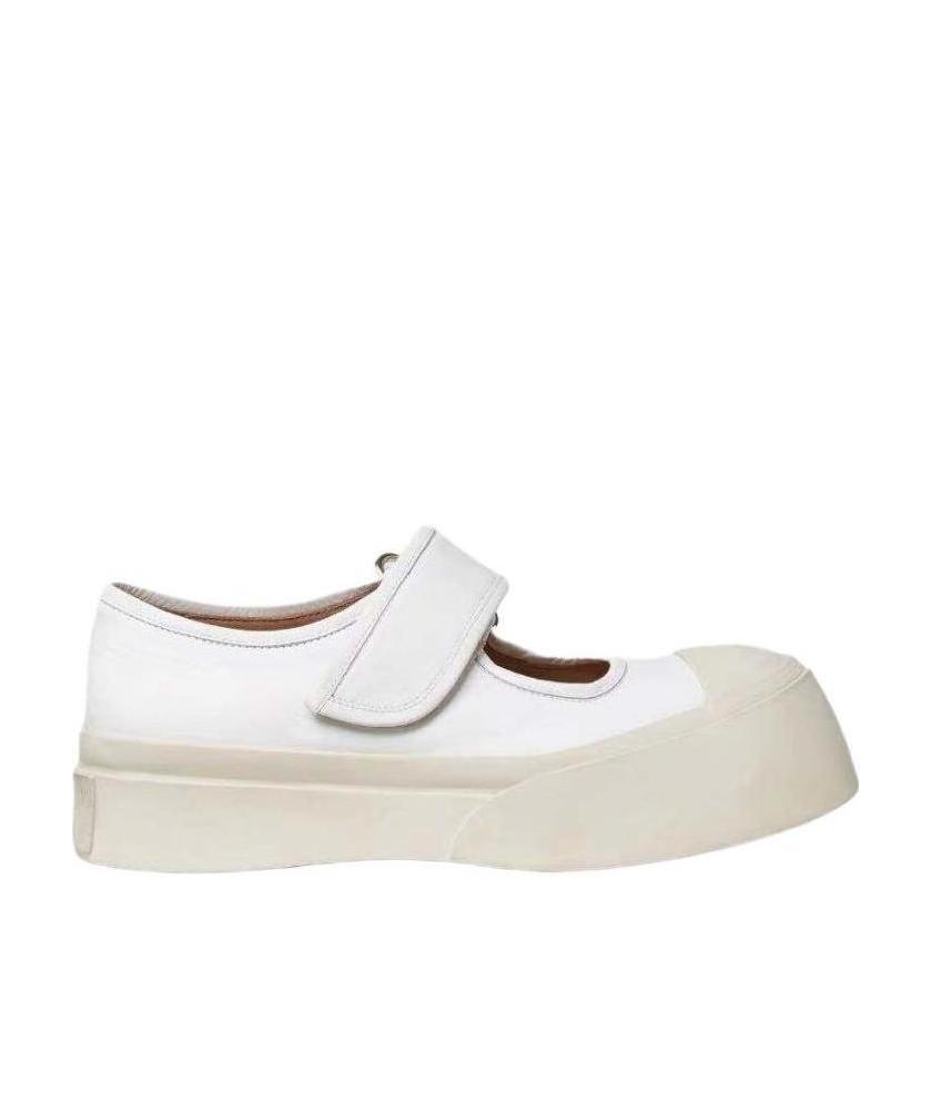Marni Pablo Low Sneakers In White