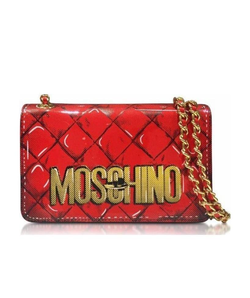 MOSCHINO LOGO SHOULDER BAG