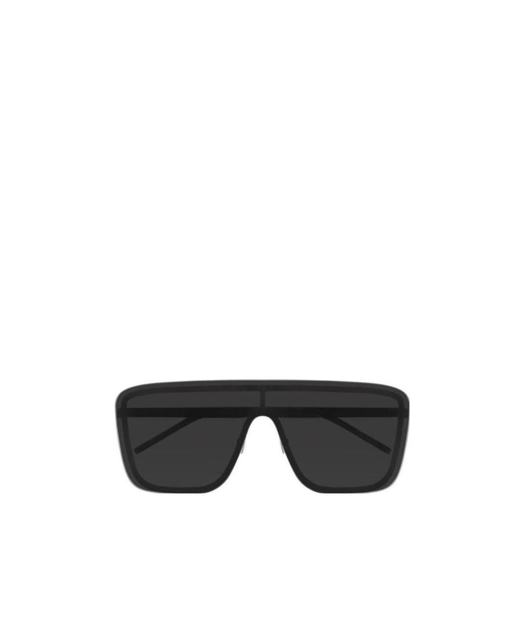 Saint Laurent Sl364 Mask Sunglasses In Gray