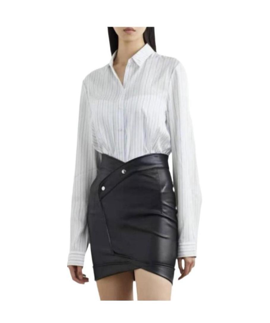 Rta Zipper Skirt In White