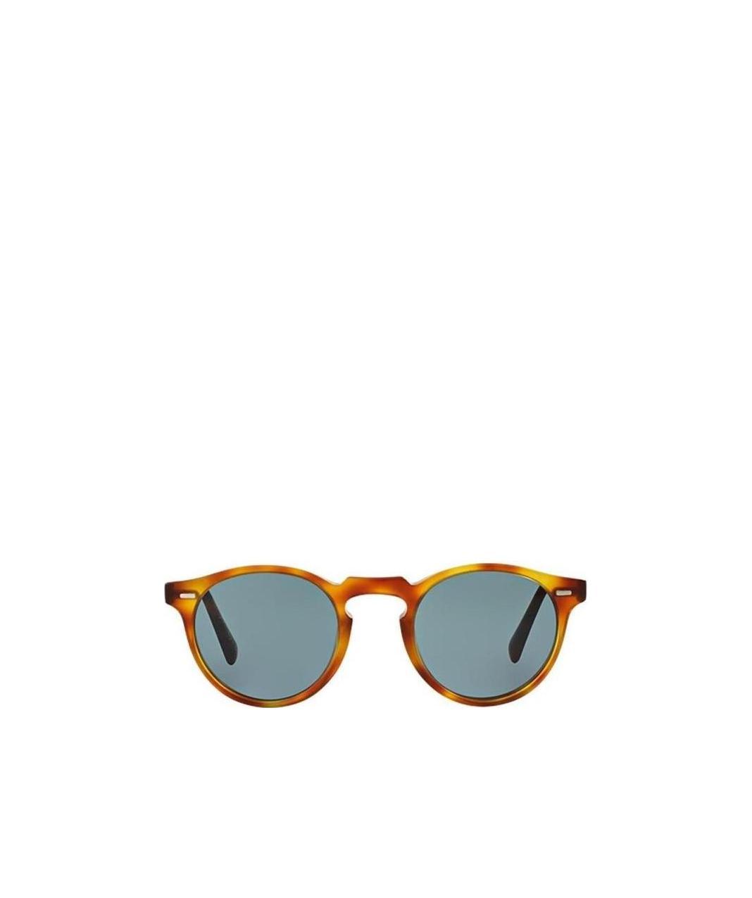 Oliver Peoples Logo Details Sunglasses In Gray