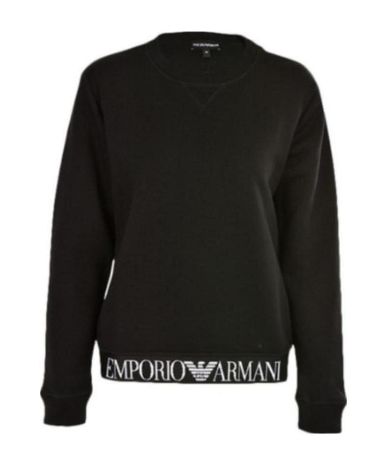 EMPORIO ARMANI ELASTIC LACE SWEATER