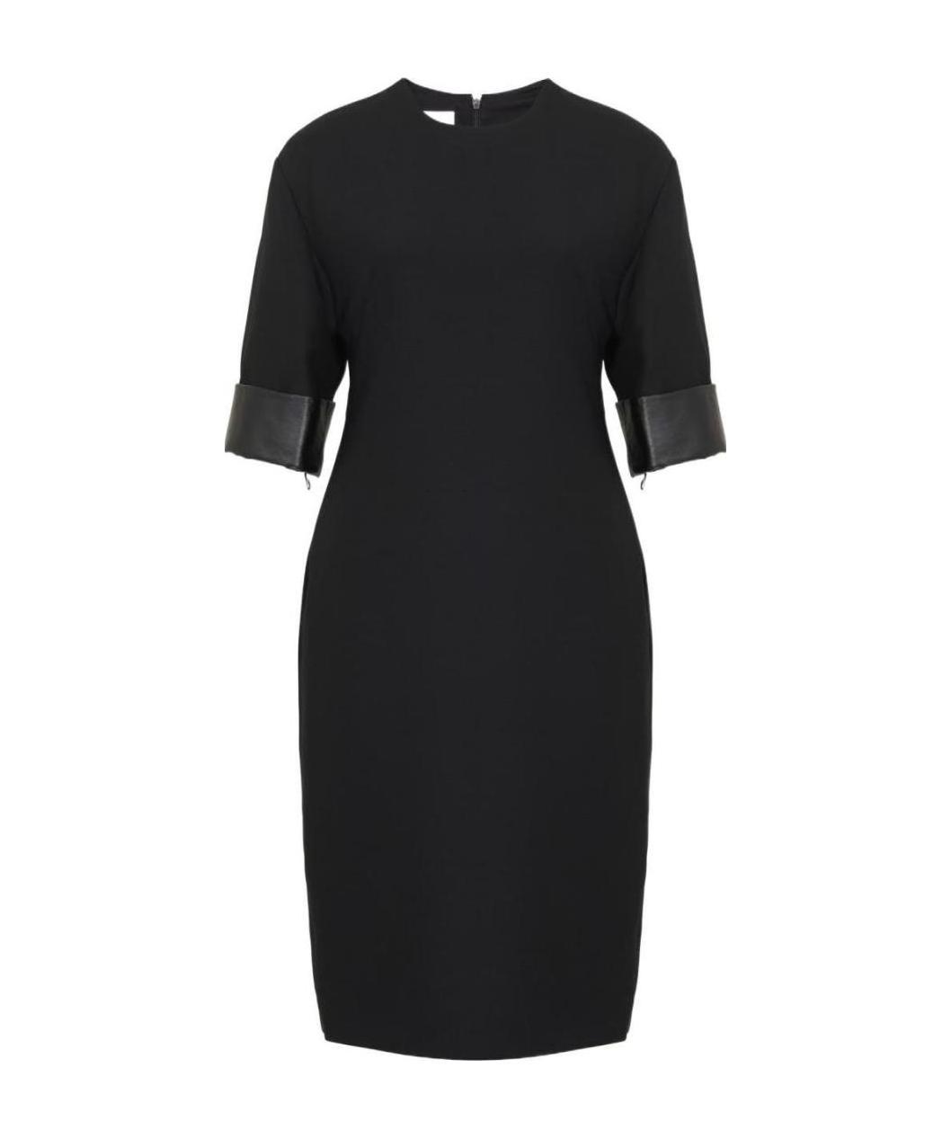 Valentino Lotus Leaf Seven-minute Sleeve Dress