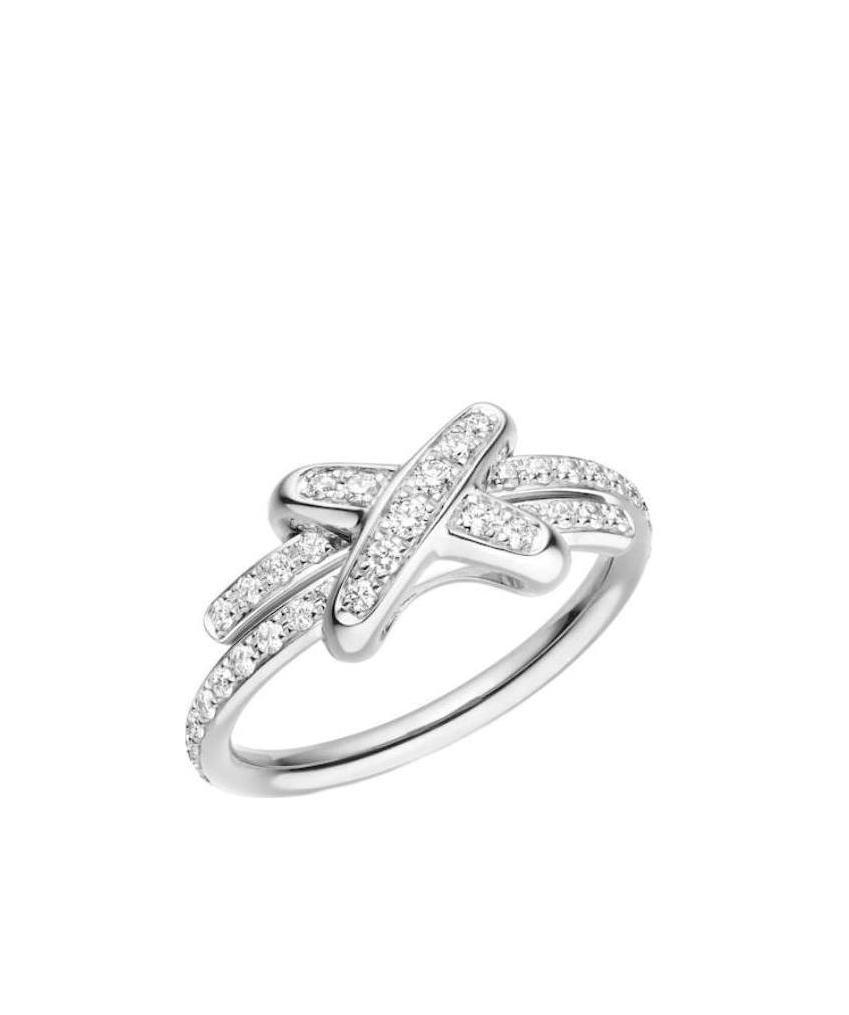 CHAUMET LOGO RING 