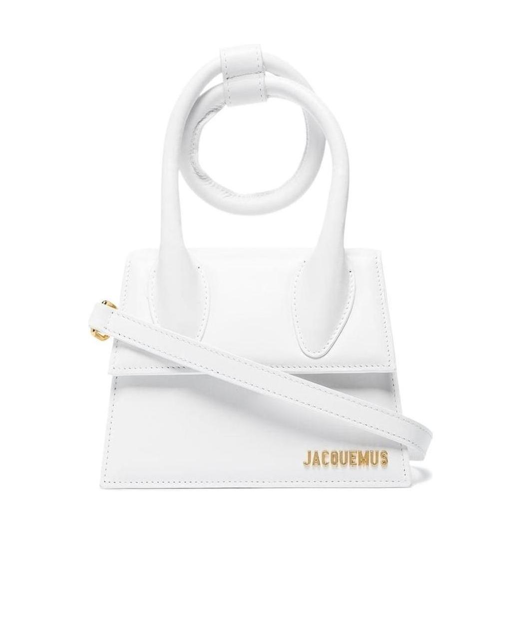 Jacquemus Le Chiquito Noeud Bag In White