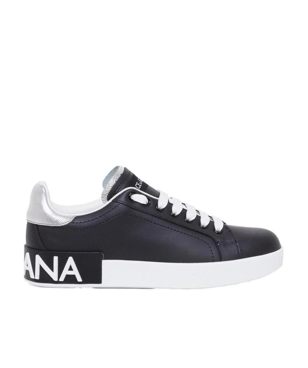 Dolce & Gabbana Dolce&gabbana Portofino Sneaker In Black
