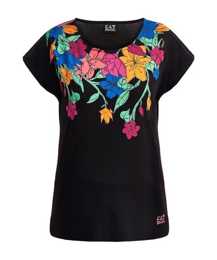 Emporio Armani Short-sleeved T-shirt In Black