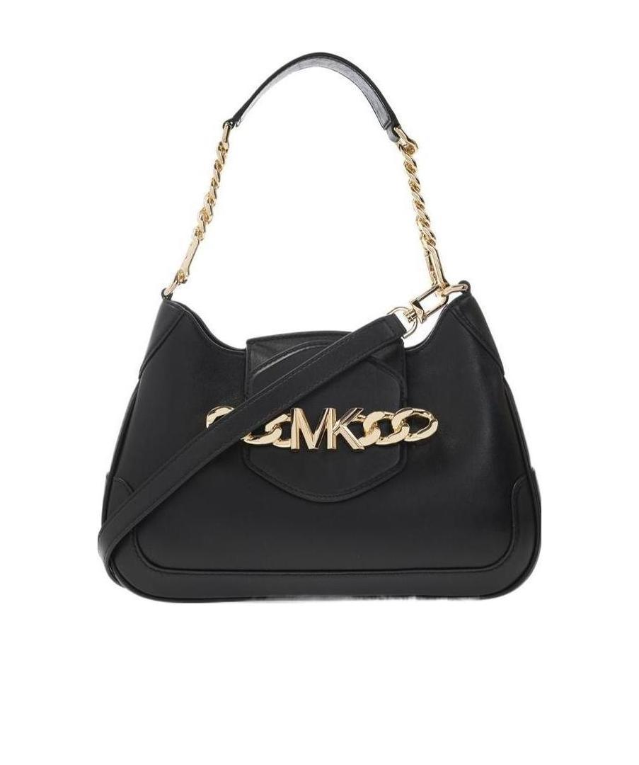 Michael Michael Kors Small Hally Shoulder Bag In Black