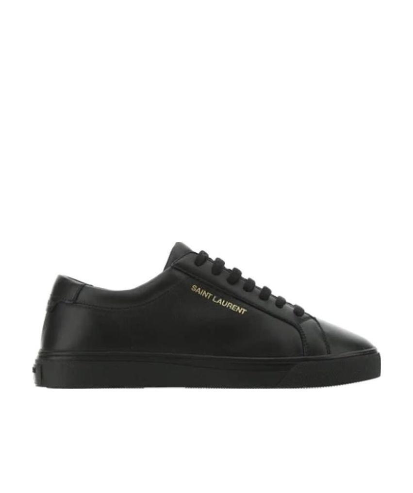 Saint Laurent Andy Low-top Sneakers In Black