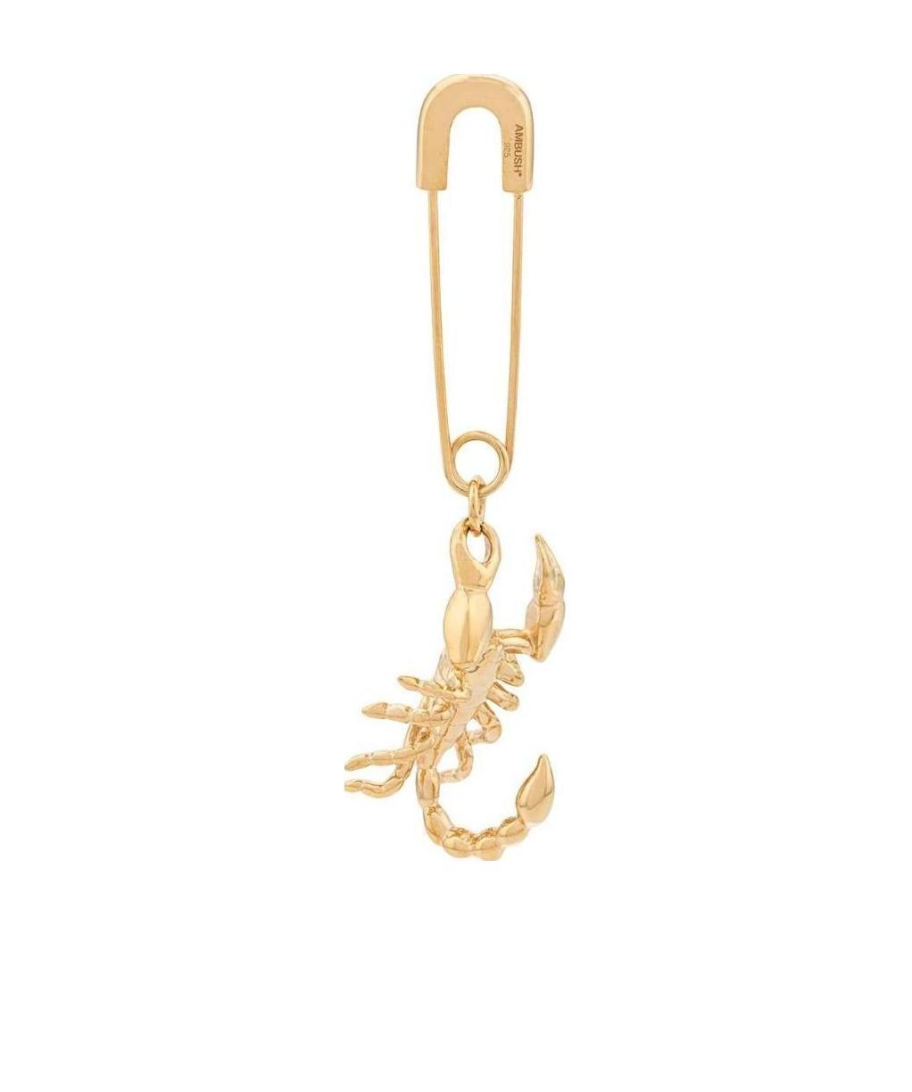Ambush Scorpion Drop Earring In Yellow