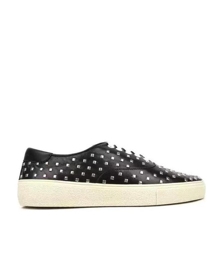 Saint Laurent Tie Casual Sports Shoes In Black