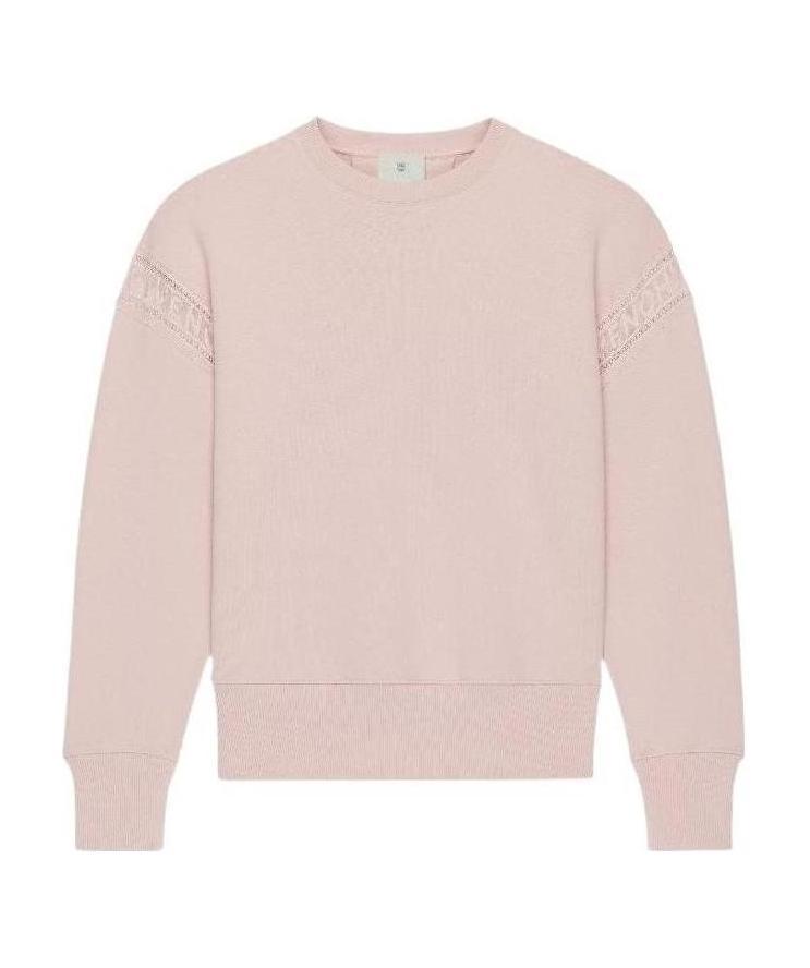 Givenchy Drop-shoulder Long-sleeve Sweatshirt In Pink