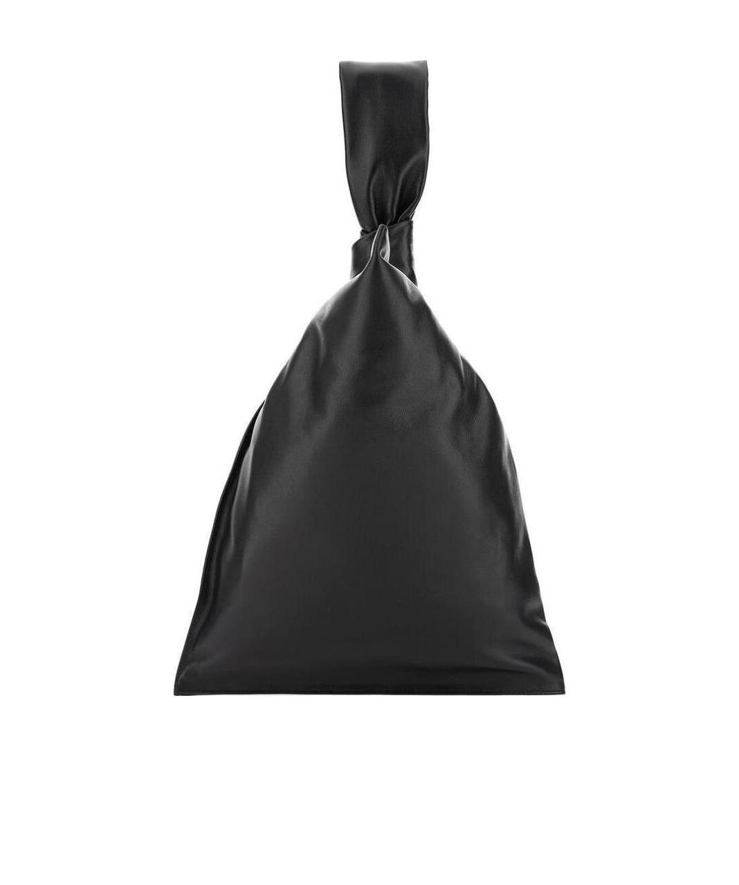 Bottega Veneta Bv Twist Clutch In Black