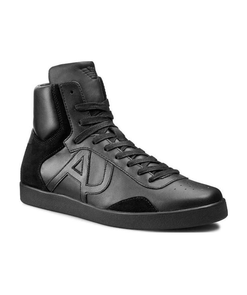 ARMANI JEANS LOGO DETAILS CASUAL SNEAKERS