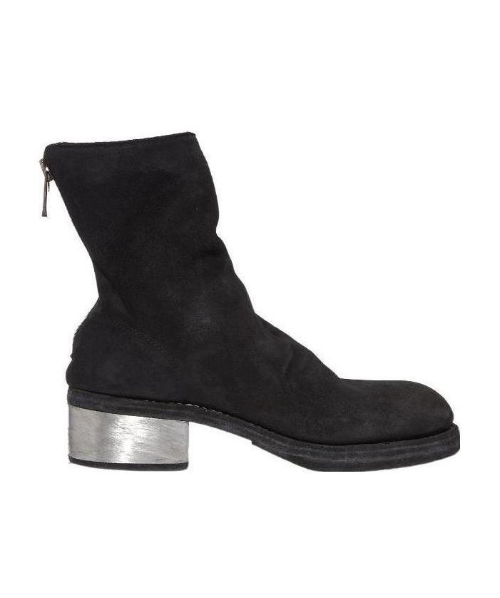Guidi Women's Boots With Back Zip In Black