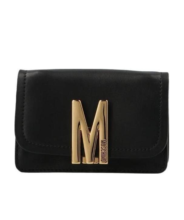 Moschino M Mini Clutch Bag