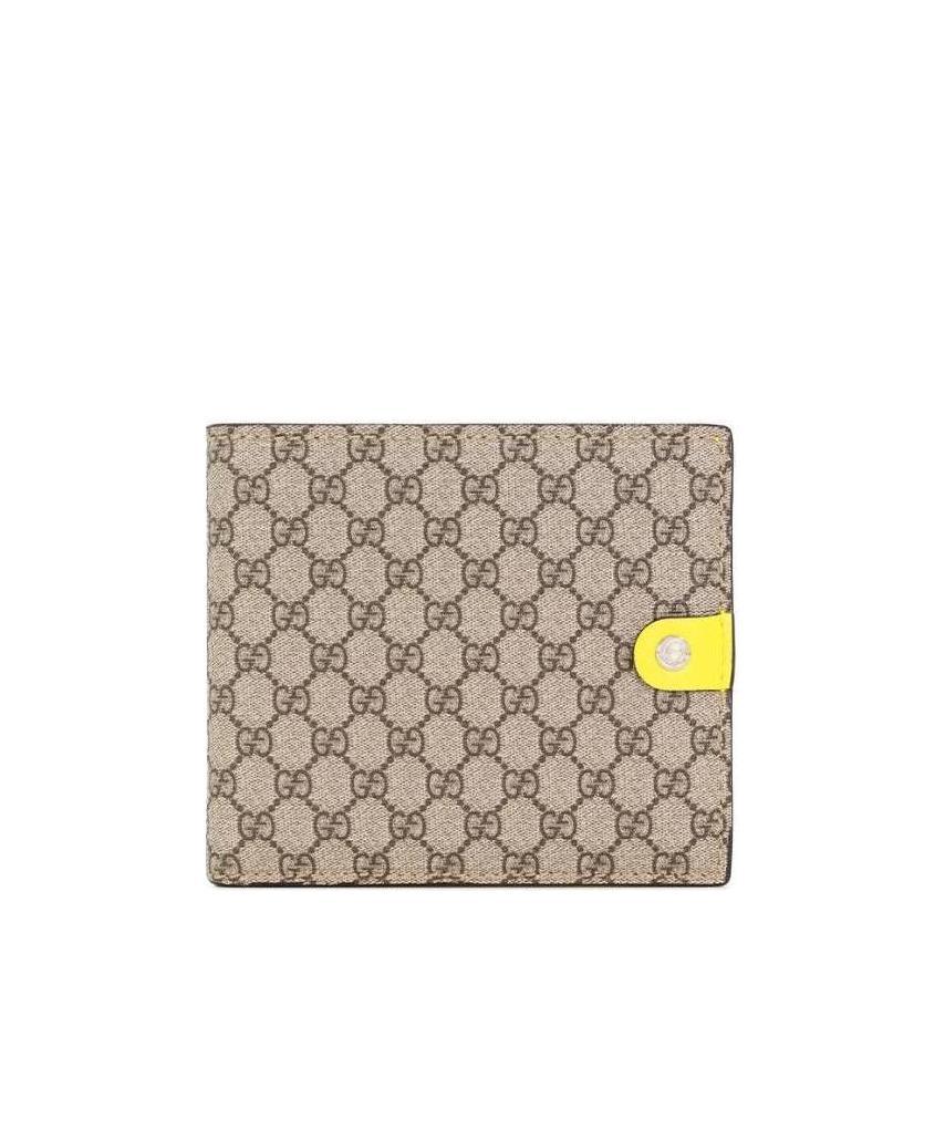 Gucci Logo Wallet In Brown