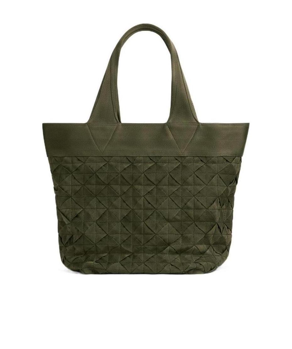 Bottega Veneta Ribbon Tote Handbag In Green