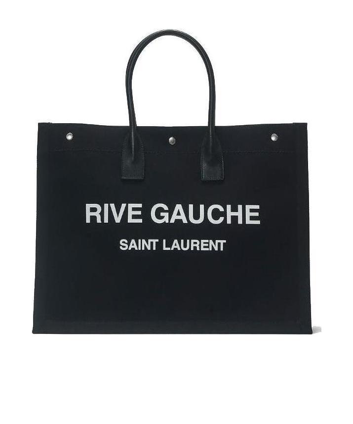 Saint Laurent Noe Rive Gauche Tote In Black