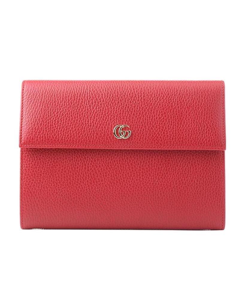 Gucci Gg Logo Handbag In Red