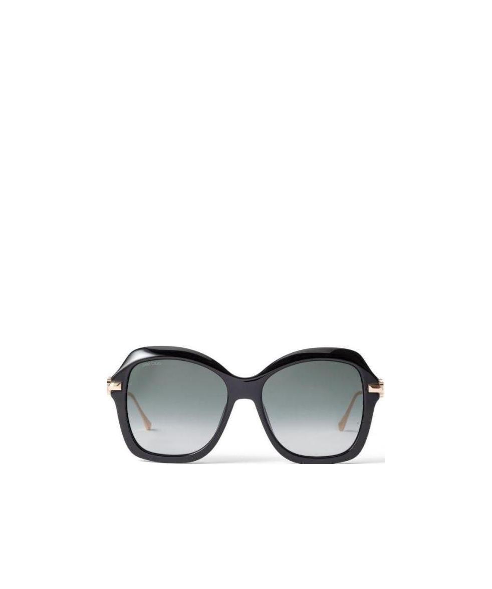 Jimmy Choo Square Sunglasses In Gray