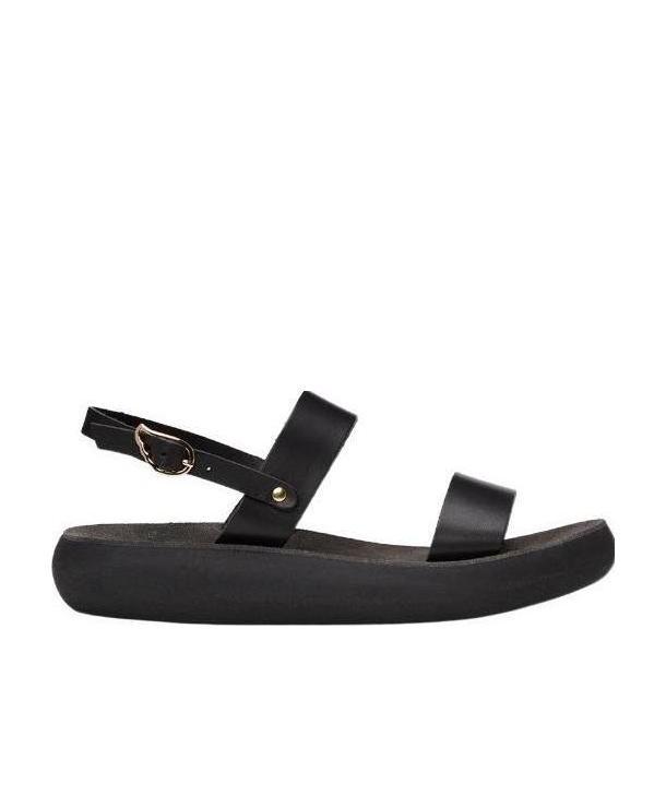 Shop Ancient Greek Sandals Clio Comfort Sandals In Black