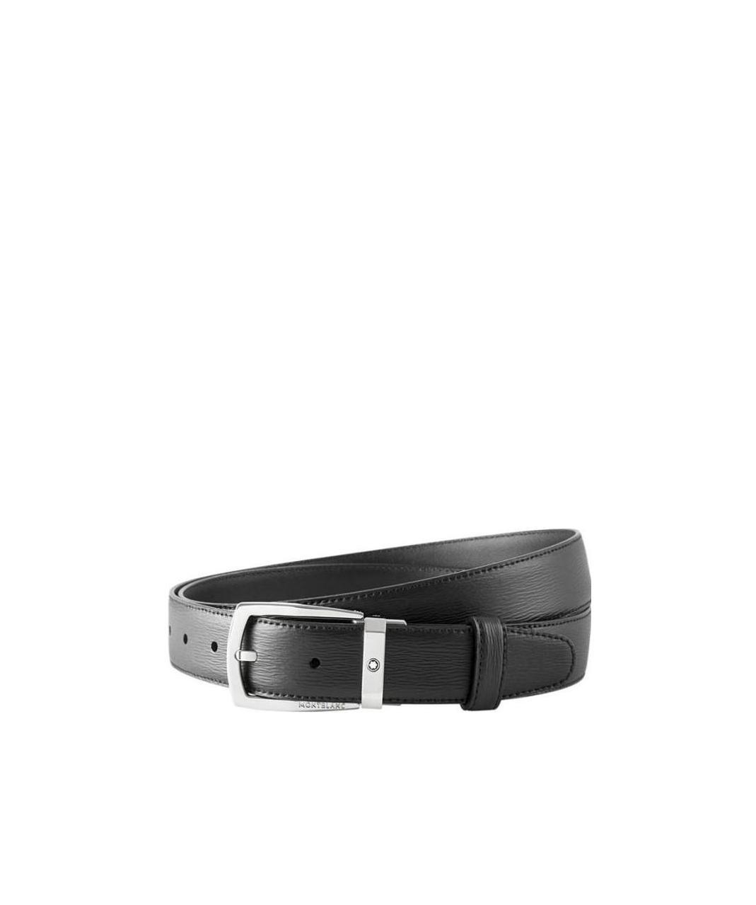 Montblanc Logo Needle Buckle Belt In Pink