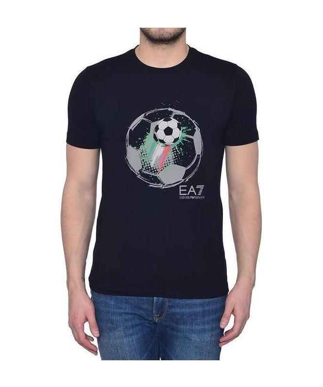 EMPORIO ARMANI LOGO T-SHIRT WITH ROUND NECK