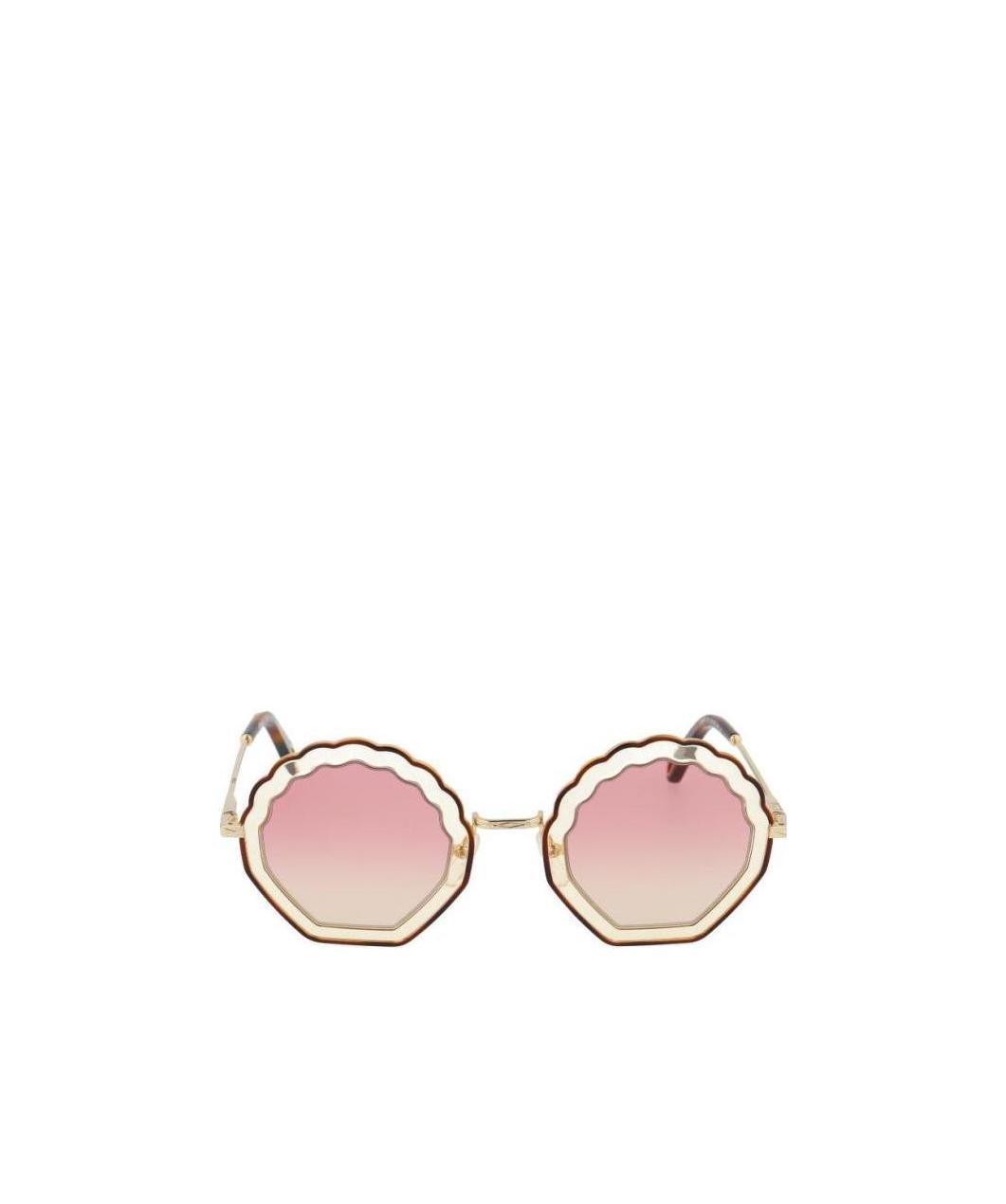 Chloé Tally Seashell-frame Sunglasses In Pink