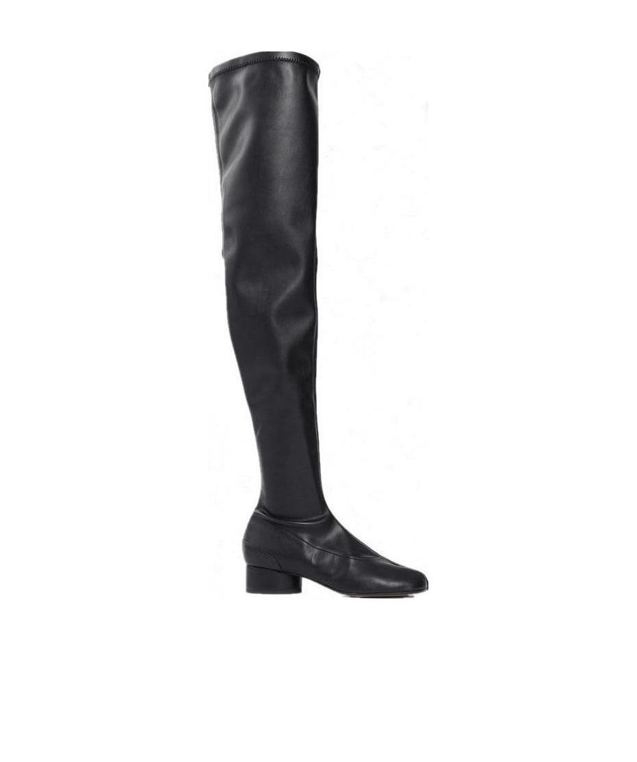 Maison Margiela Tabi Stivale Boots In Black
