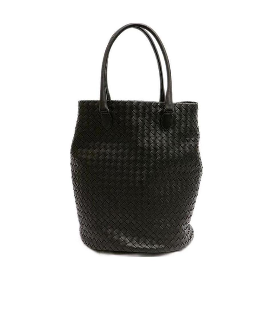 Shop Bottega Veneta Weave A Handbag In Black