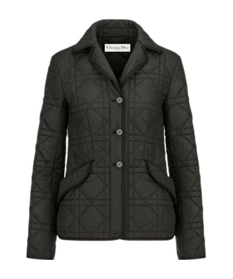 Dior Macrocannage Bar Jacket In Black