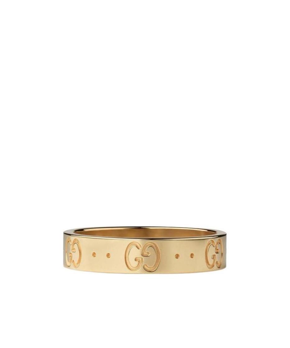 Gucci Icon 18k Thin Band In Gold