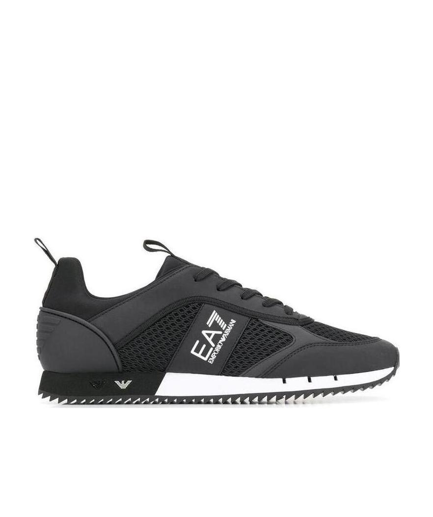 Ea7 Polyamide Men's Sneaker In Black
