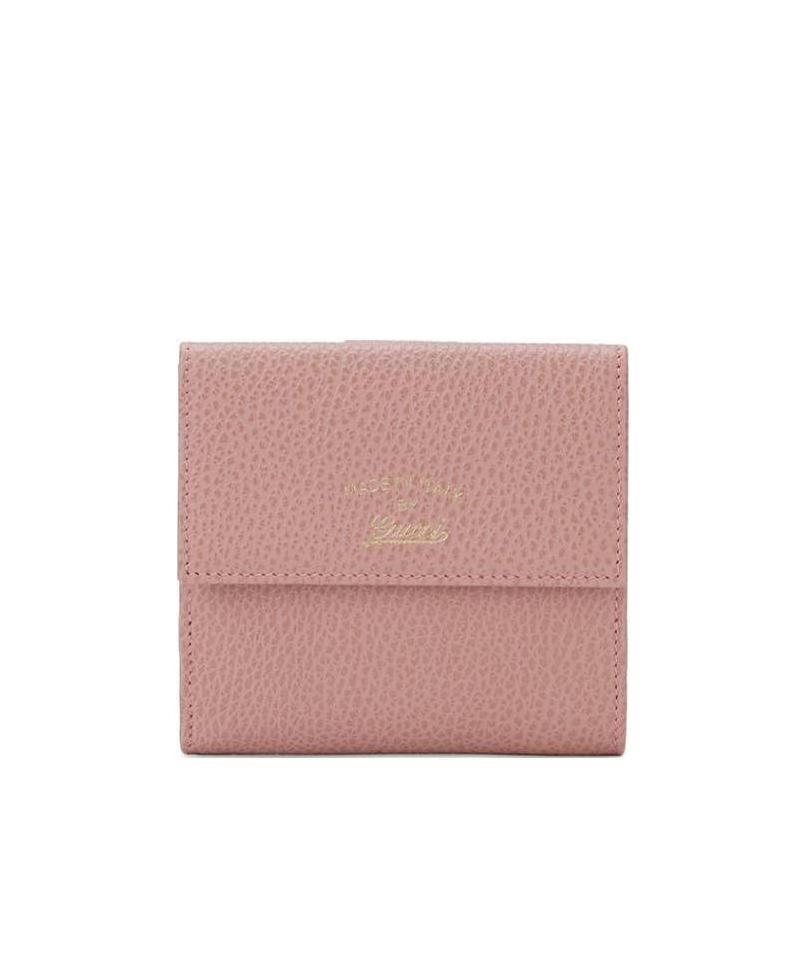Gucci Short-style Folding Wallet In Pink