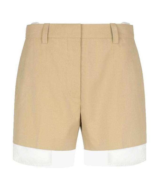 Givenchy Make Casual Shorts On The Floor In Nude