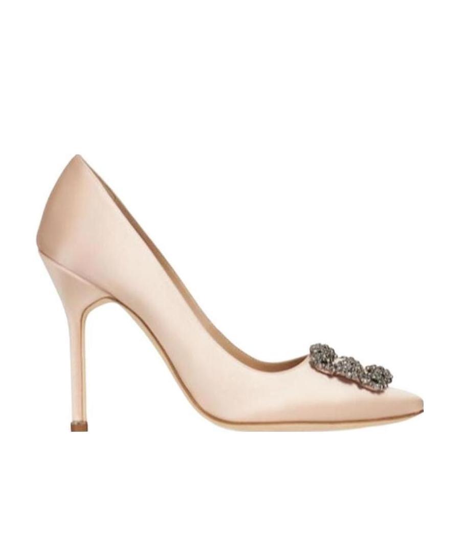 Manolo Blahnik Logo Stilettos