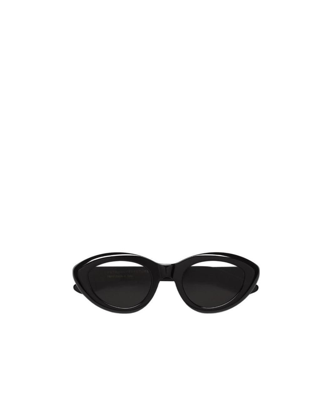 Retrosuperfuture Black Frame Sunglasses In Black