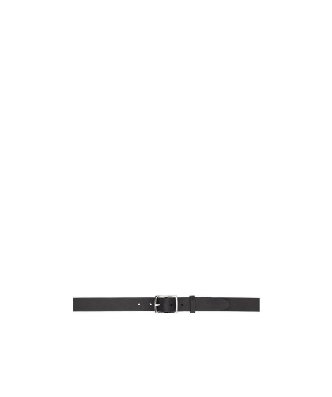 Rag & Bone Logo Buckle Belt In Black