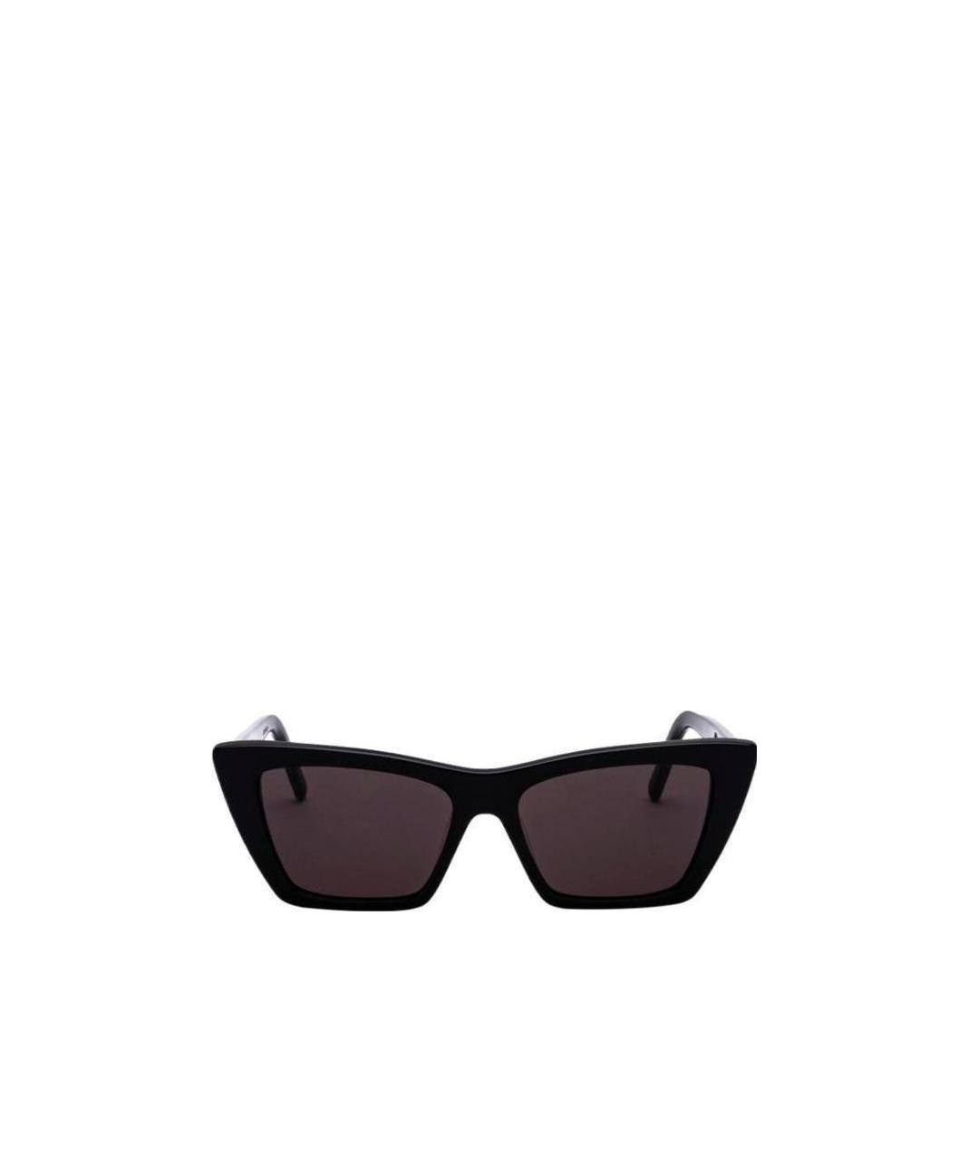 Saint Laurent Square Sunglasses In Black
