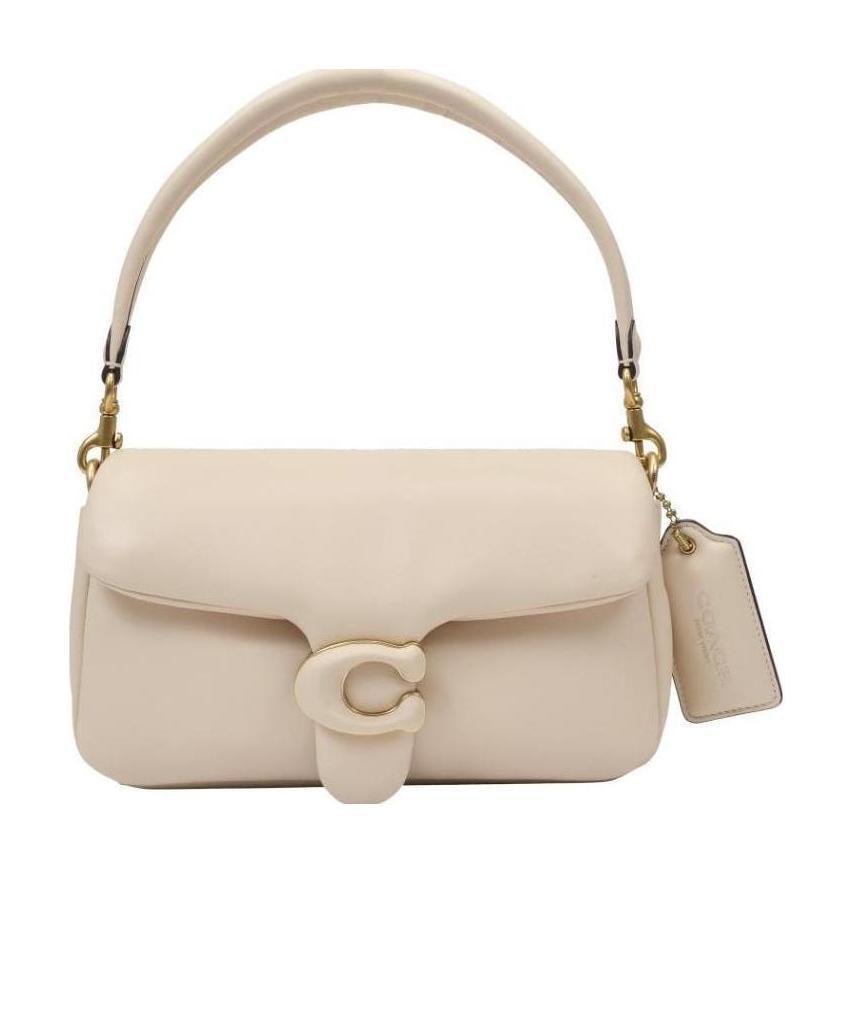 Coach Tabby Pillow Satchel Bag In Nude