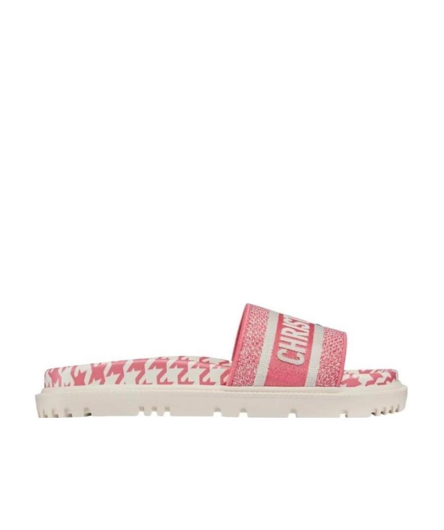 Dior Dway Flip Flops In Nude
