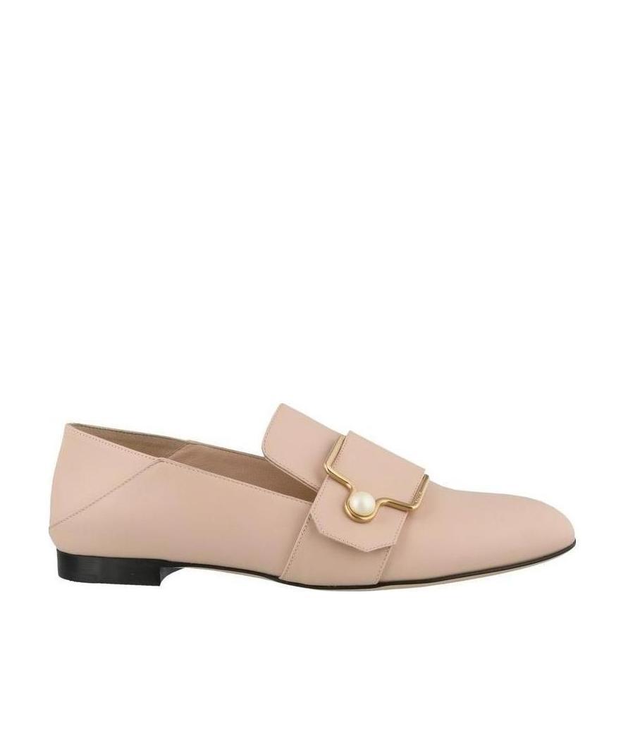 Bally Maelle Loafers In Nude