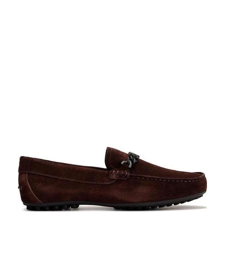 EMPORIO ARMANI SUEDE LOAFER SHOES