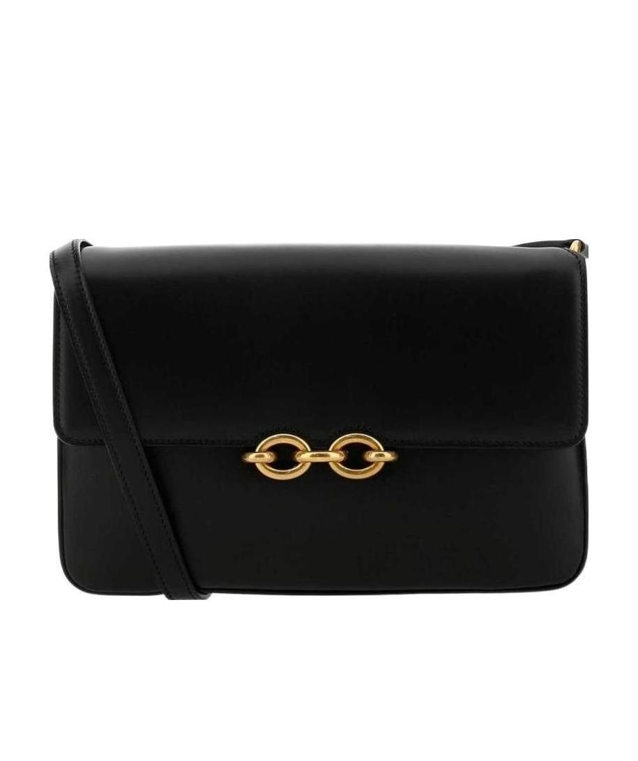 Saint Laurent Le Maillon Crossbody Bag In Black
