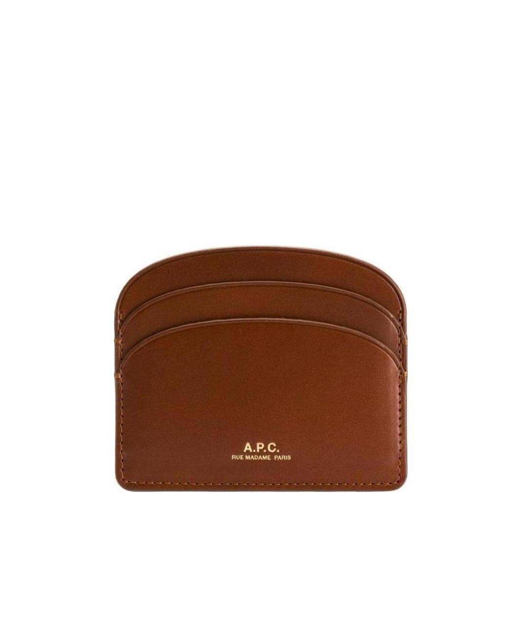 Apc A.p.c. Wallets In Brown