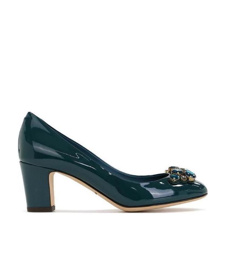 Dolce & Gabbana Crystal High Heels In Black